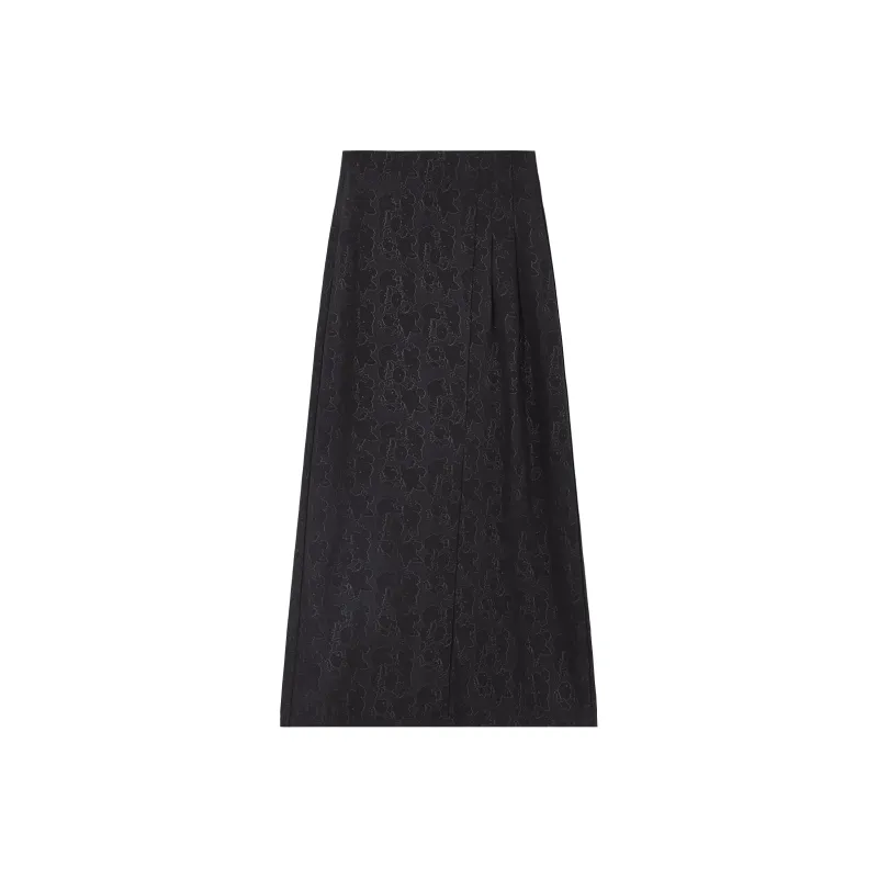 RUMMANDY Casual Long Skirts Women's-0