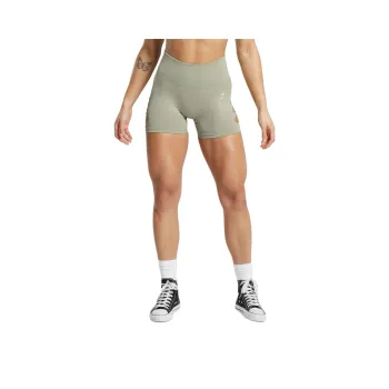 GYMSHARK Sports Shorts Women's Pink Green Chalk