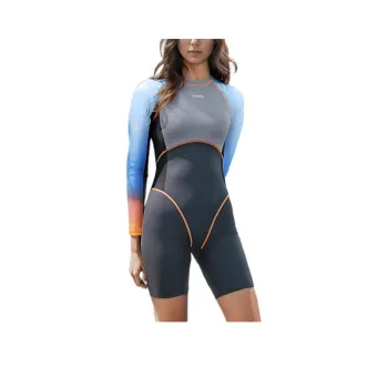 TOSWIM One piece Swimsuit Women's Island Sunset