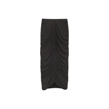 ISABEL MARANT Ruched Midi Skirt