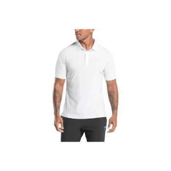 GYMSHARK Polo Shirt Men's White
