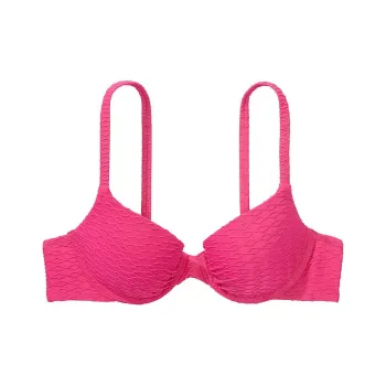 Victoria's Secret PINK Mix & Match Icon Push-Up Bikini Top / Forever Pink Bikini Women's Pink
