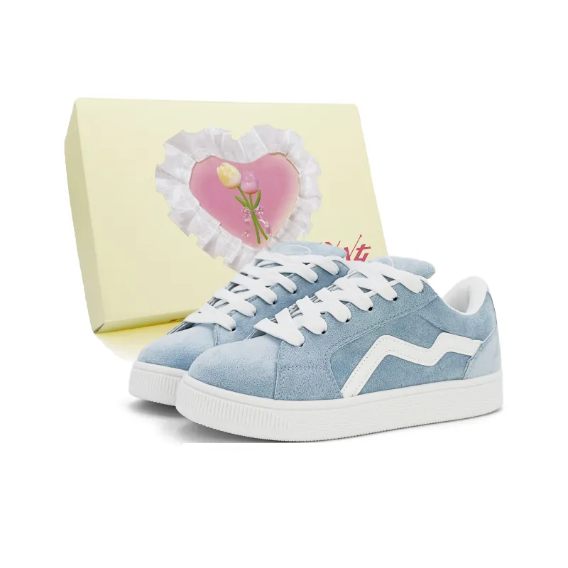 FULLXUAN Trendy Classic Vintage Preppy Style Low-Top Skateboard Shoes Unisex Box Included-20