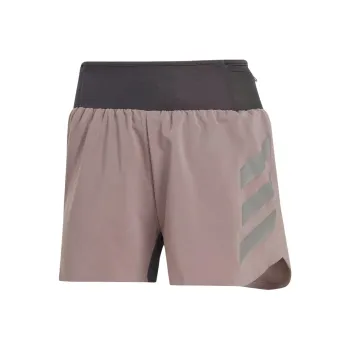 Adidas Terrex Agravic Trail Running Shorts Sports Shorts Women's Charcoal Brown