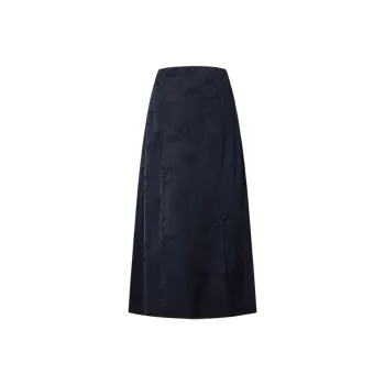 THE SEA LIFE Casual Long Skirt Women's Black Mage
