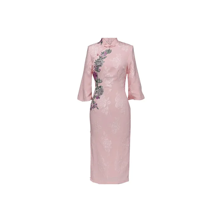 JINYE ORIENTAL Cheongsams Women's Iris Pink-0