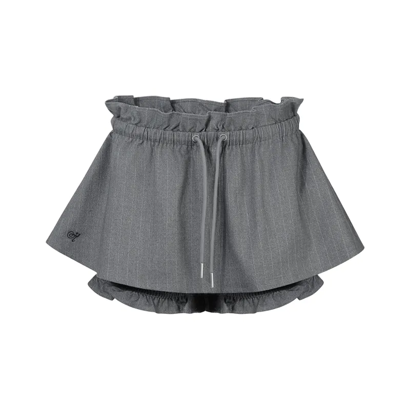 Guuka Hero Casual Short Skirts Women's Gray-0
