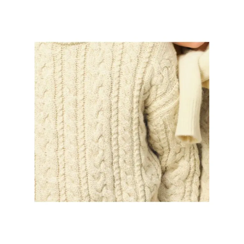 AMIPARIS Cable Knit Sweater-4