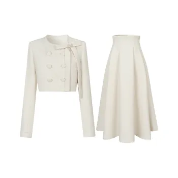 Manekniv Skirt Set Women's Apricot