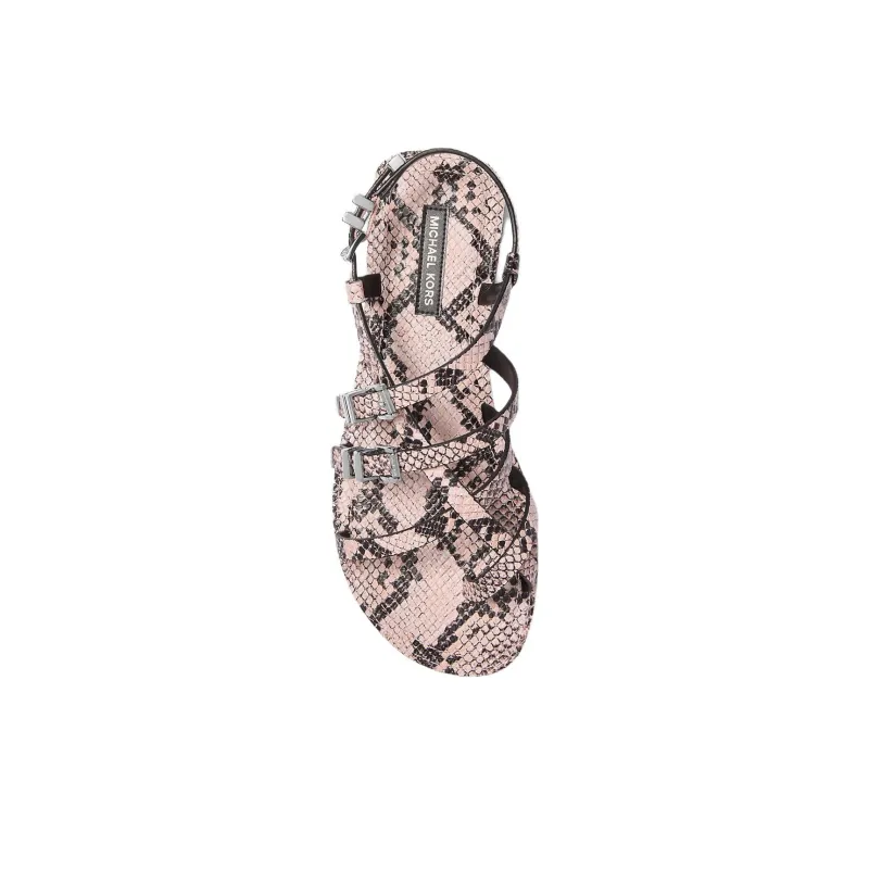 MICHAEL KORS Darrington One Strap Sandals Women's Pink-3