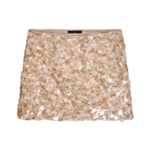ZARA Casual Short Skirts Women's Beige