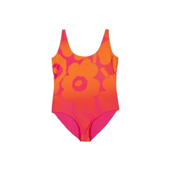 Marimekko One-piece Swimsuit Women's Orange