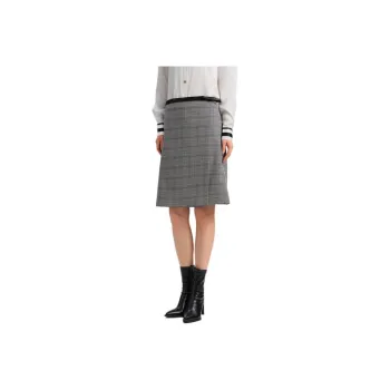 Blood Glitter Casual Short Skirts Women's Plaid
