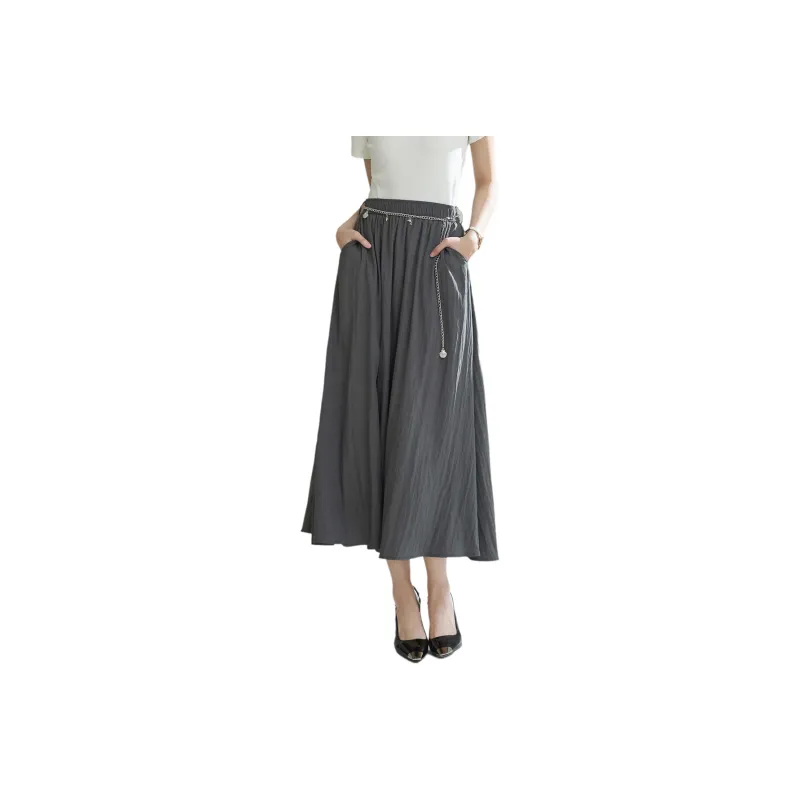 SMEN Casual Long Skirts Women's-0
