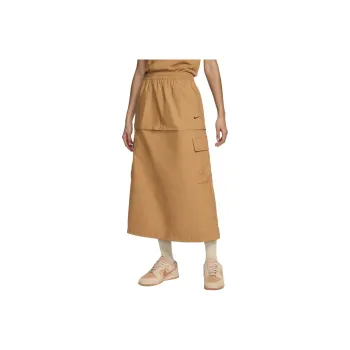 Nike Casual Long Skirt Women's Neon
