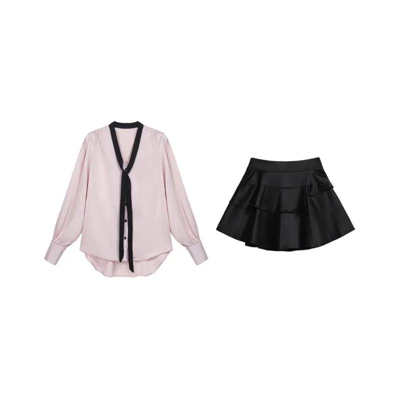 Aghr Two Piece Skirt Sets Women's-0