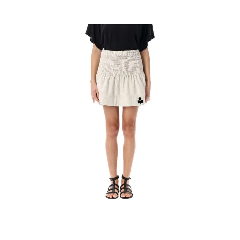 ISABEL MARANT ETOILE Pacifica Flared Mini Skirt-0