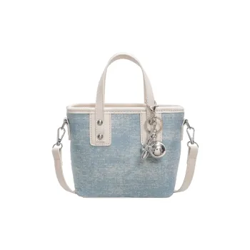 TOUTSEUL YOLO Fabric One Shoulder Handbag Regular Women's Ecru/Pink/Blue/Silver