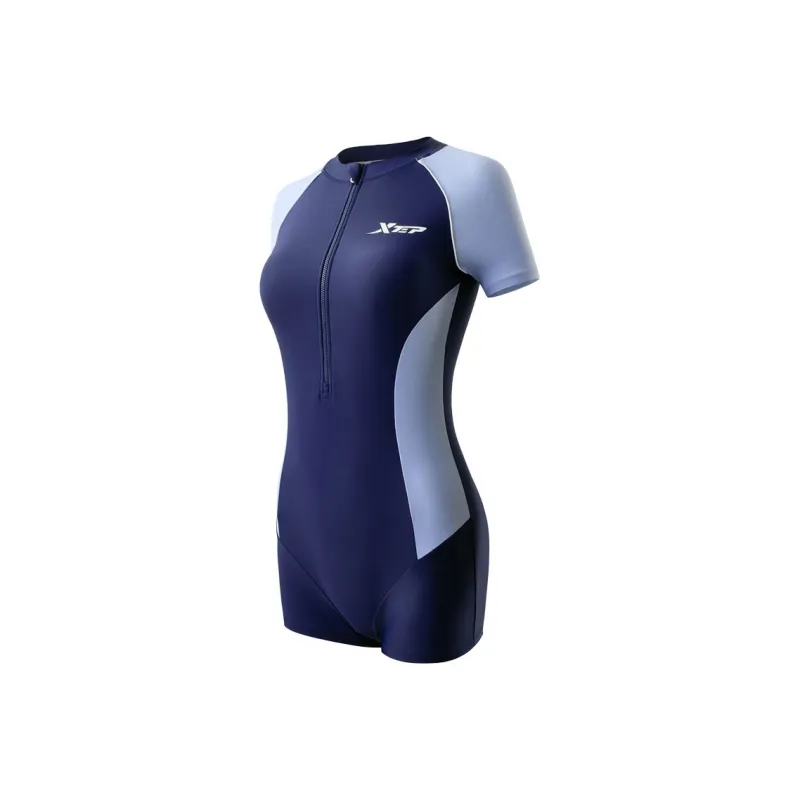 XTEP One piece Swimsuit Women's Purple-0