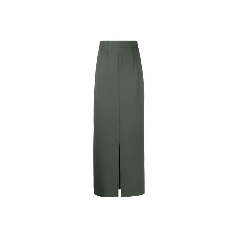 MaxMara Casual Long Skirt Women's Green-0