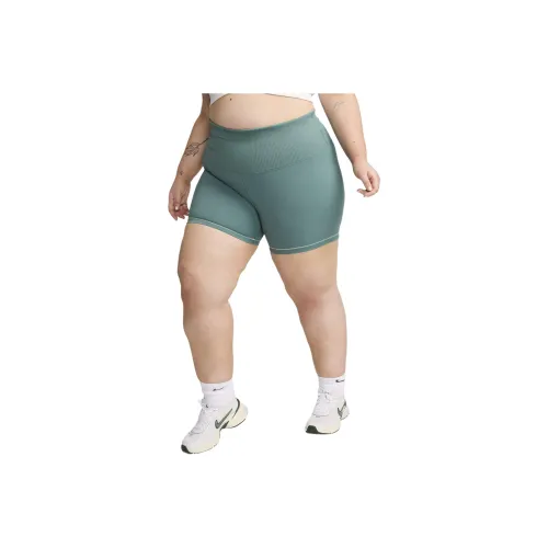 Nike One Rib Women's High-Waisted 5' Biker Shorts Plus Size
