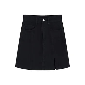 DGMZ Denim Short Skirts Women's Black