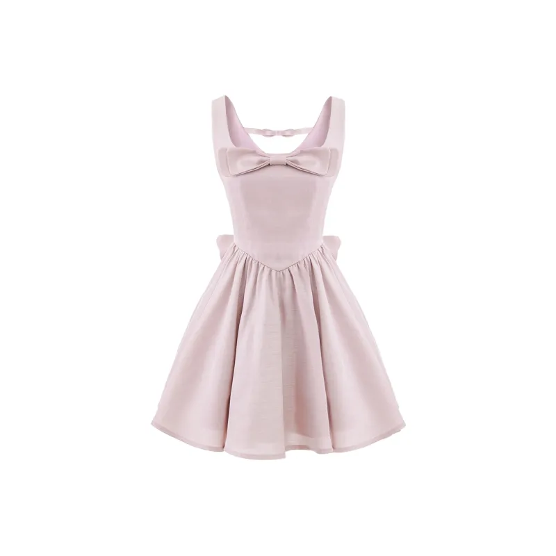 Blovelan Slip Dresses Women's Hibiscus Pink-0