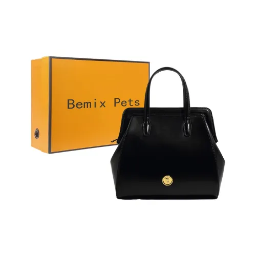 BEMIX PETS Cow Leather One Shoulder Backpack Handbag Women's Multicolor