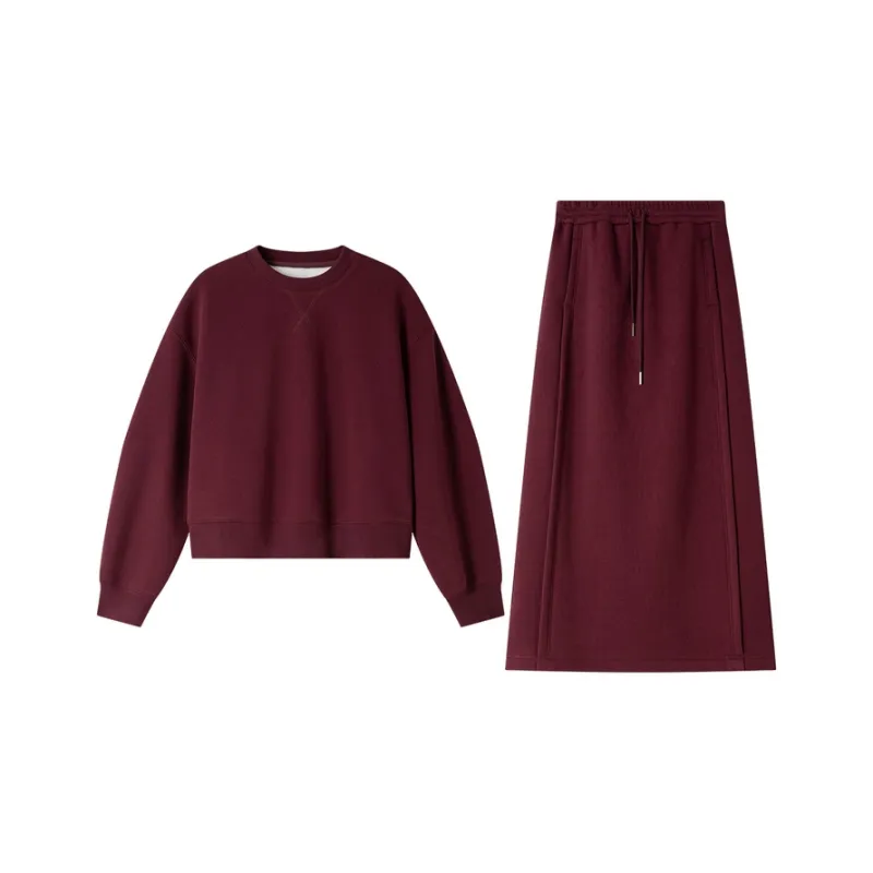 VIMLY Two Piece Skirt Sets Women's-0