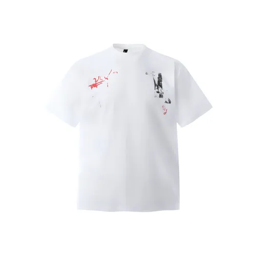 TH FABRICATE T Shirts Women's White Couple's