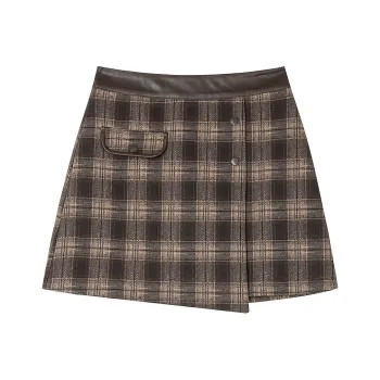 ELF SACK Casual Short Skirts Women's