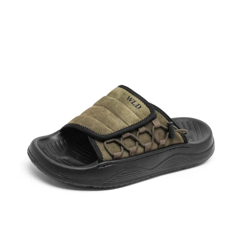 MOMGOG Slip Resistant Abrasion Resistant Slide Slippers Men's-6