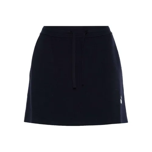 ISABEL MARANT ETOILE Amaline Drawstring Knitted Mini Skirt