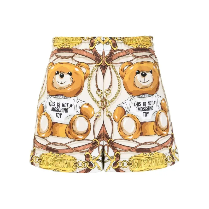 MOSCHINO Swimming Shorts Women's Brown-0