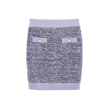 Bebe Casual Short Skirts Women's Purple
