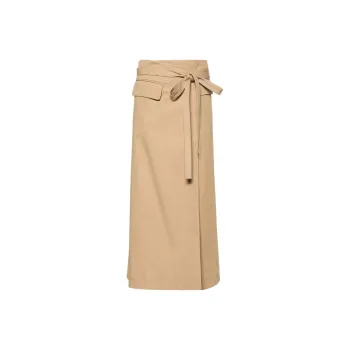 SportMa Casual Long Skirts Women's Beige