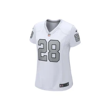 Nike NFL Las Vegas Raiders Josh Jacobs Soccer Jerseys Women's White