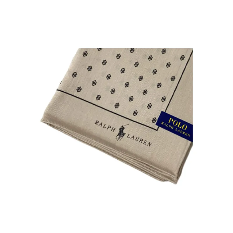 Polo Ralph Lauren Silk Scarves Unisex Khaki-1