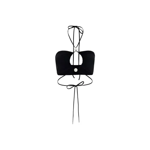 Magda Butrym Pearl detailed Bandeau Bikini Top