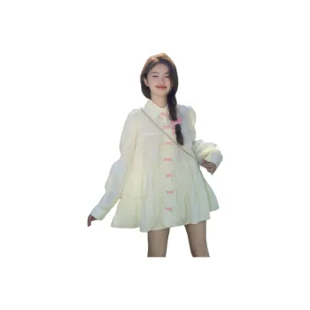 XIANSINIAO Long Sleeved Dress Women's