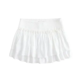 Hollister Casual Short Skirts Women's White