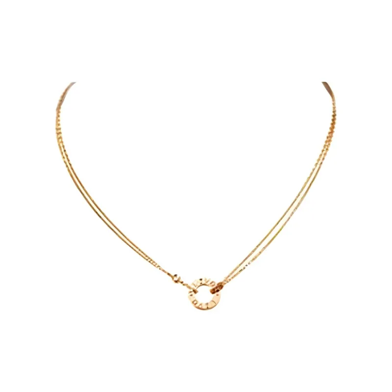 CARTIER LOVE Series 18K White Gold Necklaces Women's-1