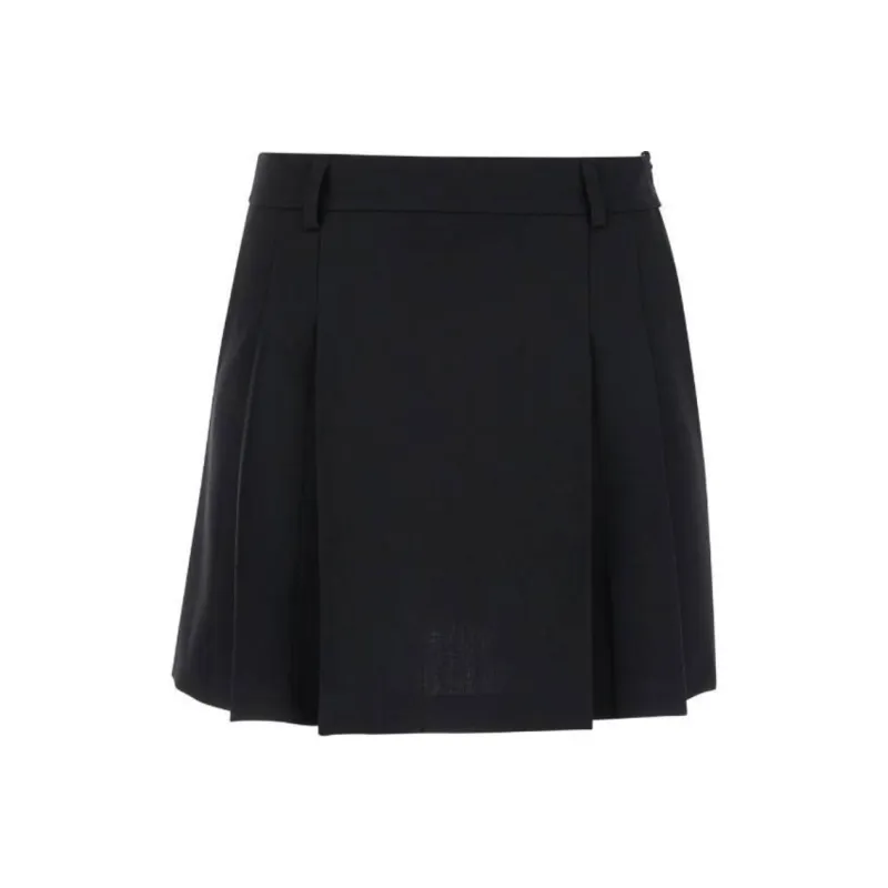 BE PLAIN Casual Short Skirts Women's Black-0