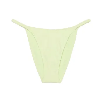Victoria's Secret PINK SCRUNCHIE STRING BIKINI BOTTOM / Lime Cream Swimming Shorts Women's Lime Cream