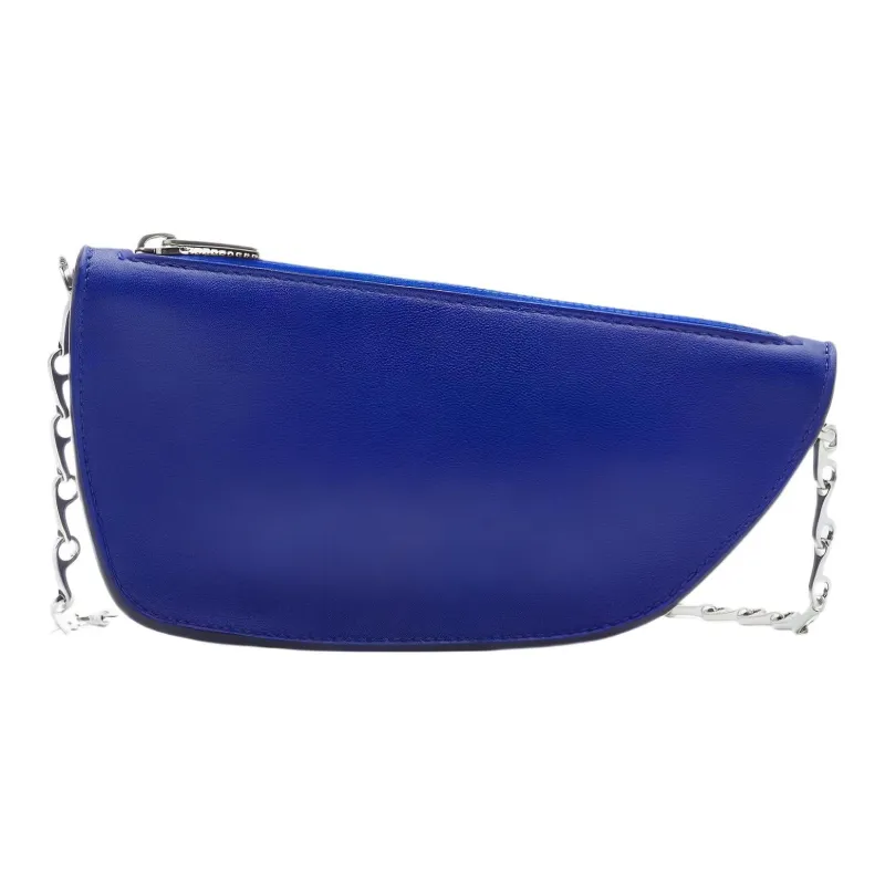 Burberry Lambskin Shoulder Bag Crossbody Bag Regular Women's Knight Blue-1
