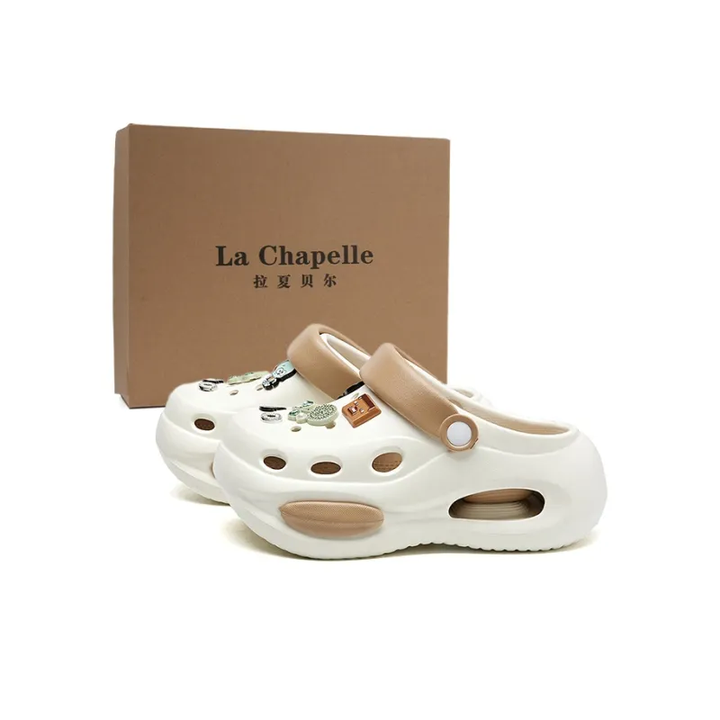 La Chapelle Clogs Women's Brown-2