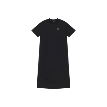 MLB New York Yankees Basic Collection SS25 Short Sleeved Dress Women's Black