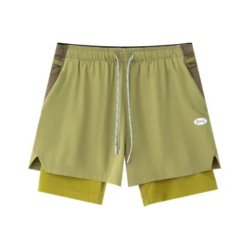 LONSDALE Sports Shorts Women's Forest Yellow
