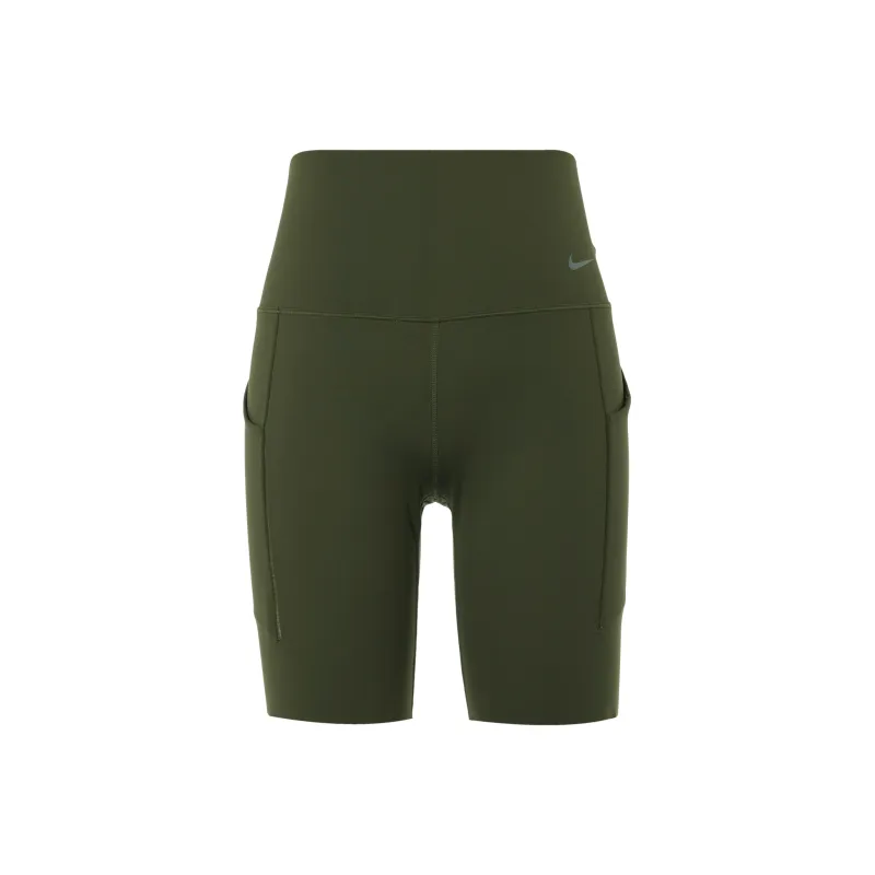 Nike Universa Sports Shorts Women's Khaki Green-0