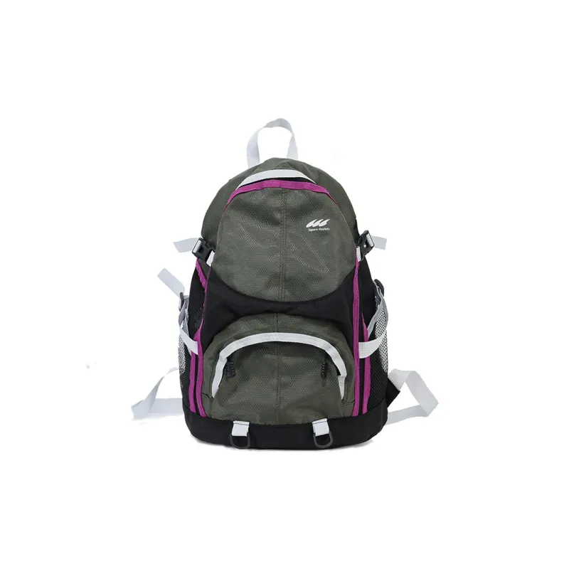 Ceion Keust Oxford Backpack Unisex Green/Purple-0